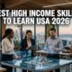 Best High Income Skills to Learn USA 2026