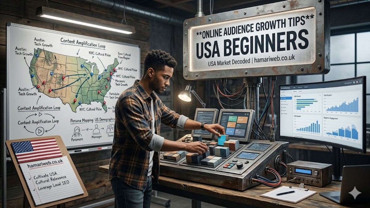 Online Audience Growth Tips USA Beginners