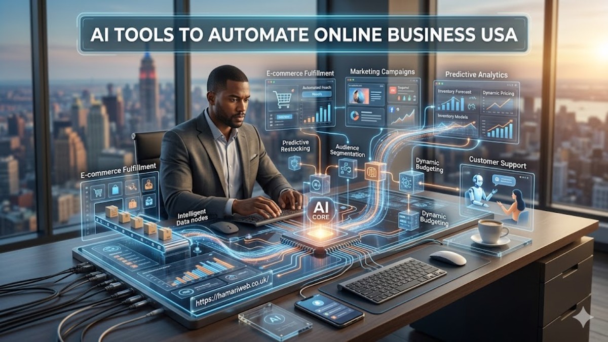 AI Tools to Automate Online Business USA