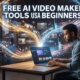 Free AI Video Maker Tools USA Beginners