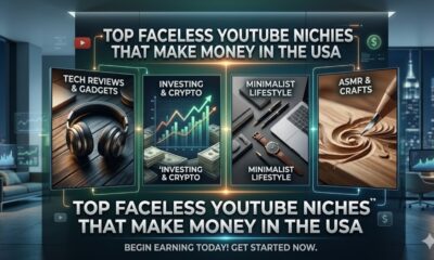 Faceless YouTube Niches That Make Money USA