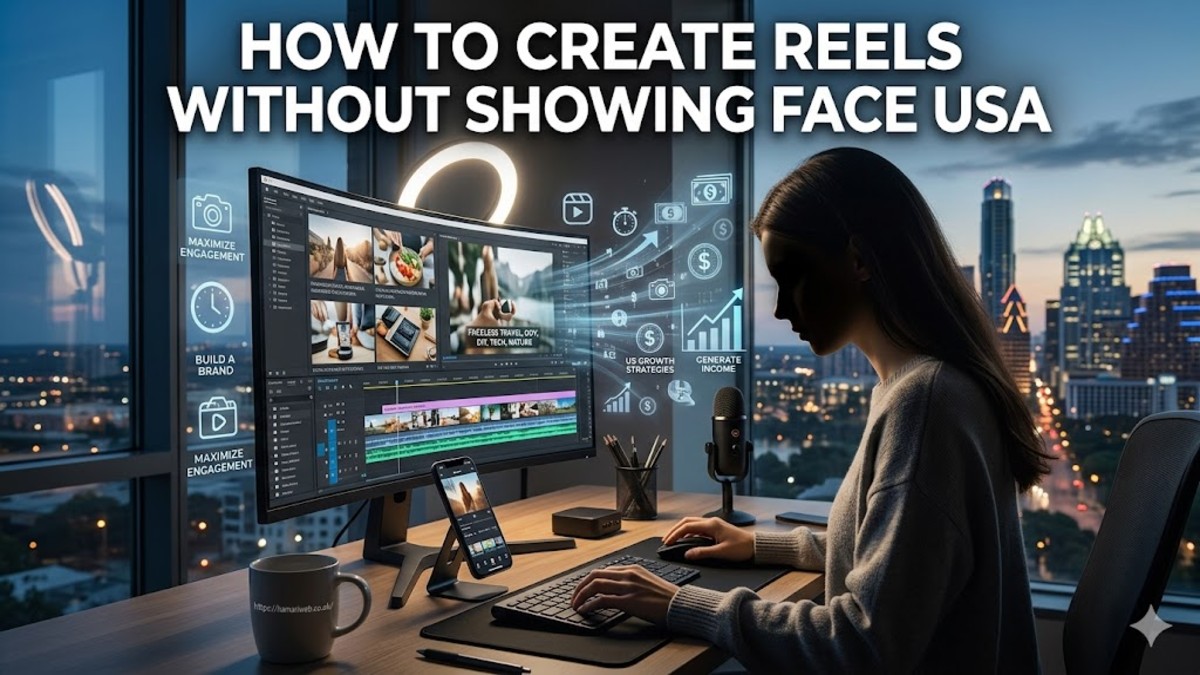 How to Create Reels Without Showing Face USA
