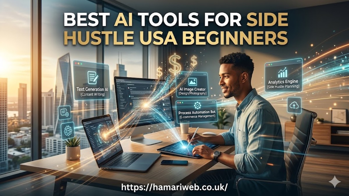 Best AI Tools for Side Hustle USA Beginners