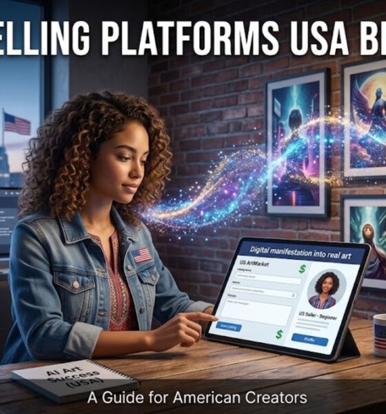 AI Art Selling Platforms USA Beginners