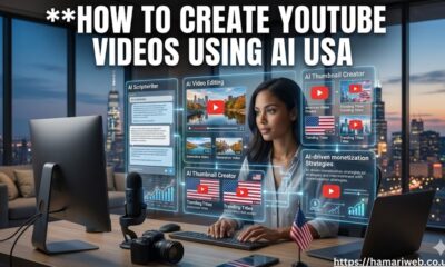 How to Create YouTube Videos Using AI USA