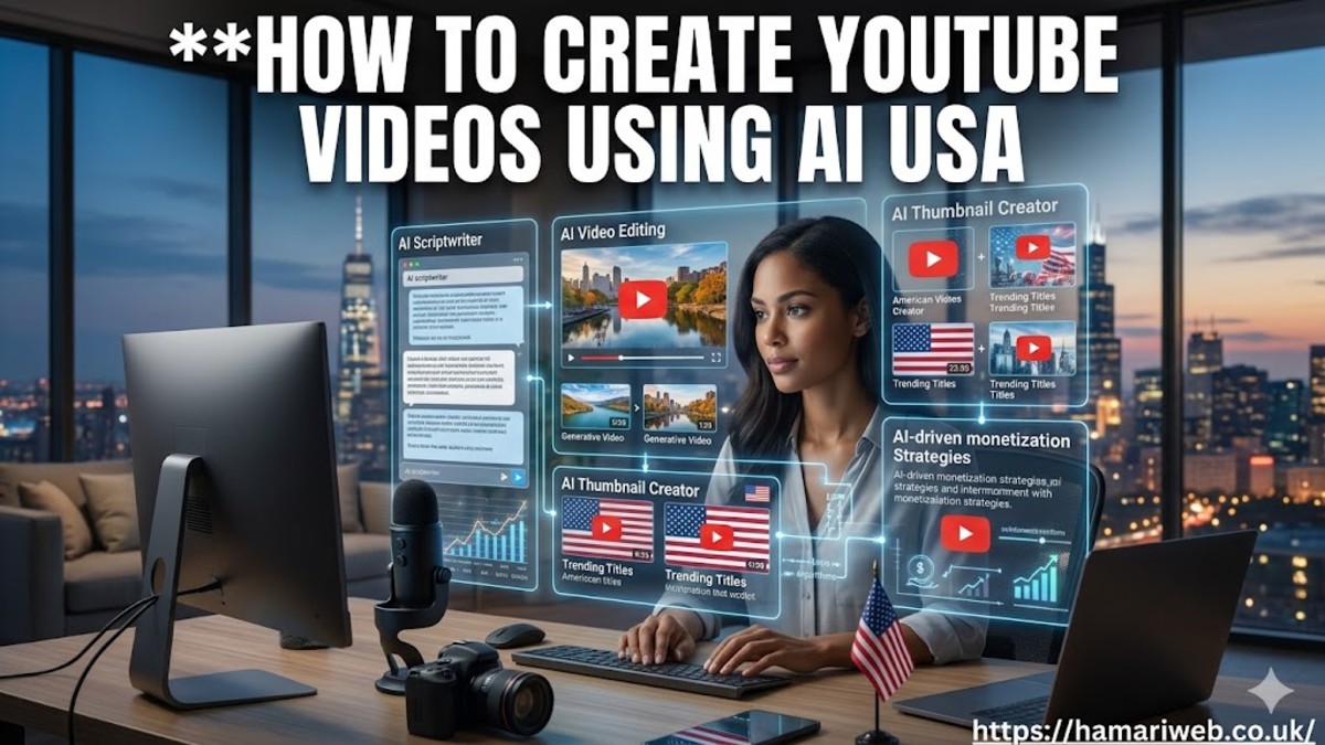 How to Create YouTube Videos Using AI USA