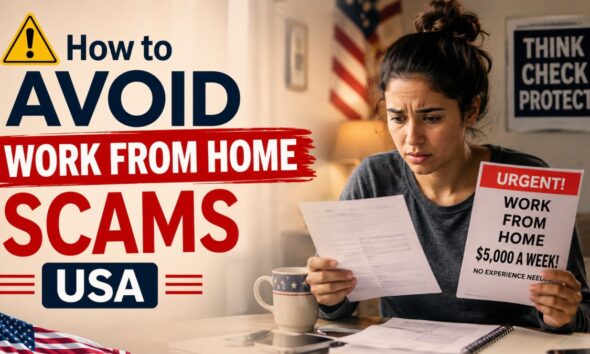 How to Avoid Work From Home Scams USA