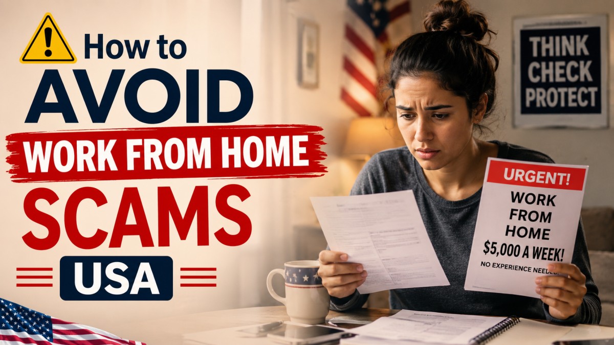 How to Avoid Work From Home Scams USA