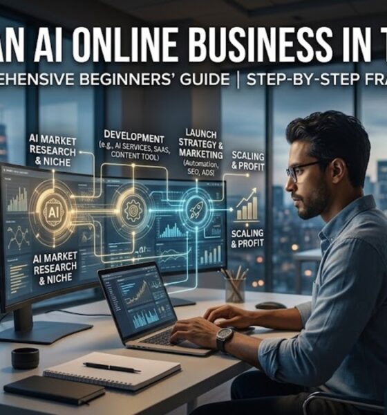 How to Start AI Online Business USA Beginners