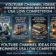 YouTube Channel Ideas for Beginners USA Low Competition