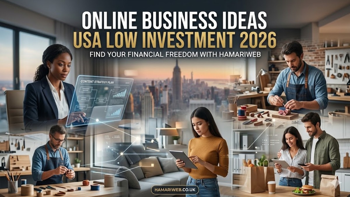 Online Business Ideas USA Low Investment 2026