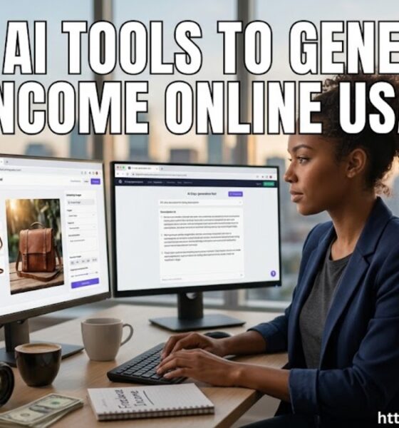 Free AI Tools to Generate Income Online USA