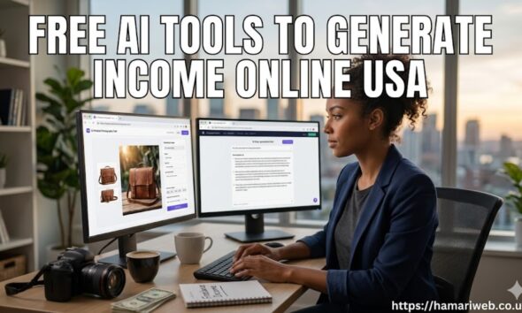 Free AI Tools to Generate Income Online USA