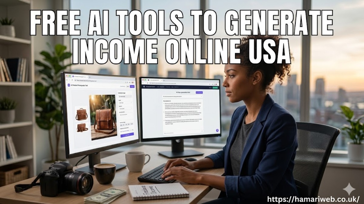 Free AI Tools to Generate Income Online USA
