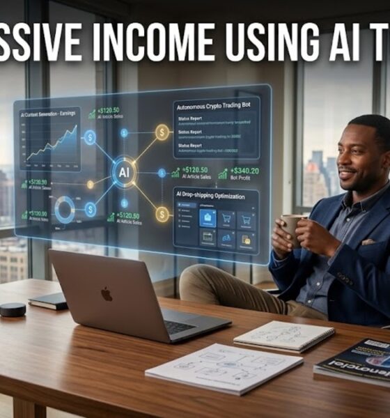 Make Passive Income Using AI Tools USA