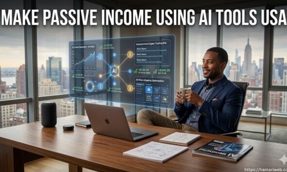 Make Passive Income Using AI Tools USA
