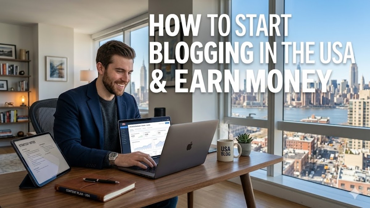How to Start Blogging in USA and Earn Money