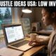 AI Side Hustle Ideas USA Low Investment