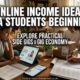 Online Income Ideas USA Students Beginners