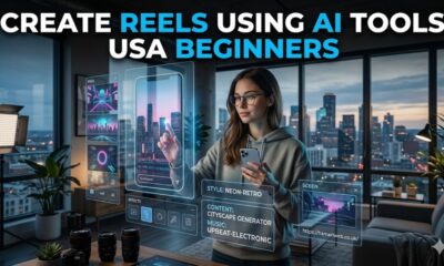 Create Reels Using AI Tools USA Beginners