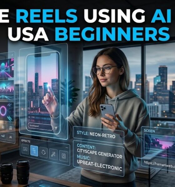 Create Reels Using AI Tools USA Beginners