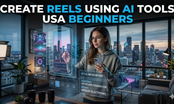 Create Reels Using AI Tools USA Beginners