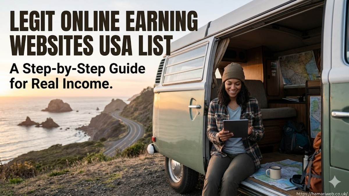 Legit Online Earning Websites USA List