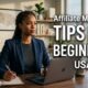 Affiliate Marketing Tips for Beginners USA 2026