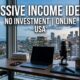 Passive Income Ideas USA Without Investment Online