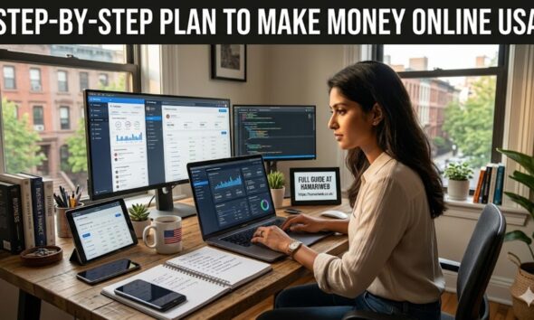 Step by Step Plan to Make Money Online USA