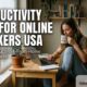 Productivity Tips for Online Workers USA