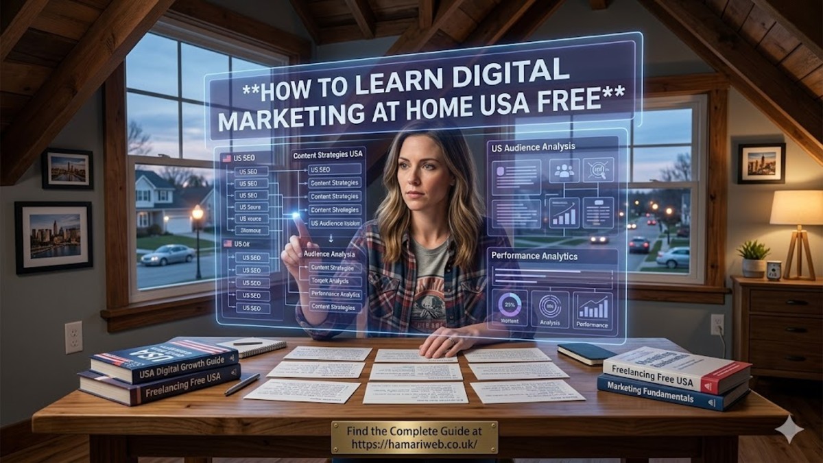 How to Learn Digital Marketing at Home USA Free