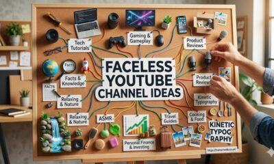 Faceless YouTube Channel Ideas