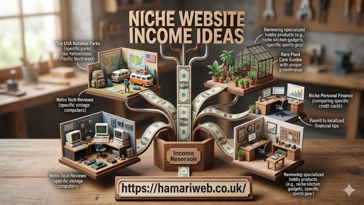 Niche Website Income Ideas: Smart Ways to Build Online Revenue in 2026 41 Niche Website Income Ideas