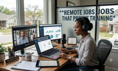 Remote Jobs That Provide Training