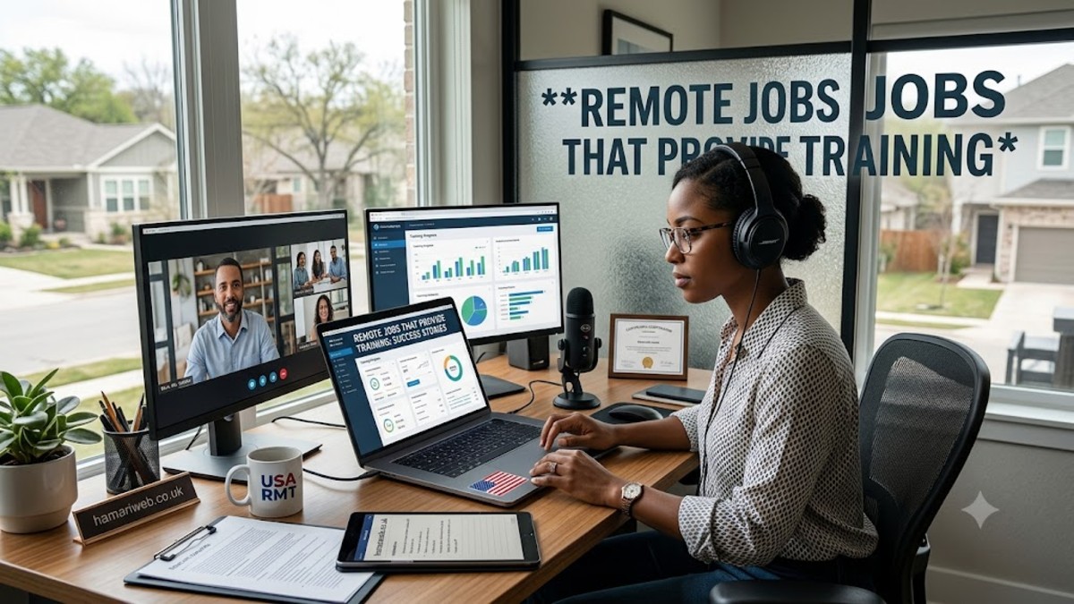 Remote Jobs That Provide Training