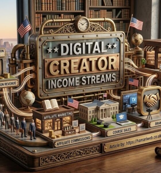 Digital Creator Income Streams