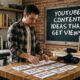 YouTube Content Ideas That Get Views