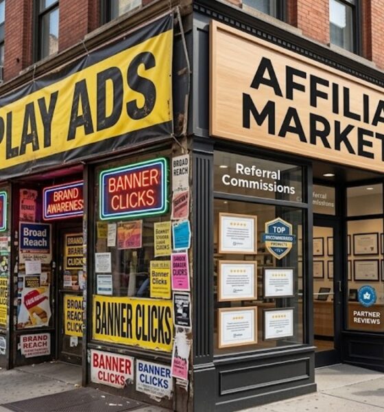 Display Ads vs Affiliate Marketing