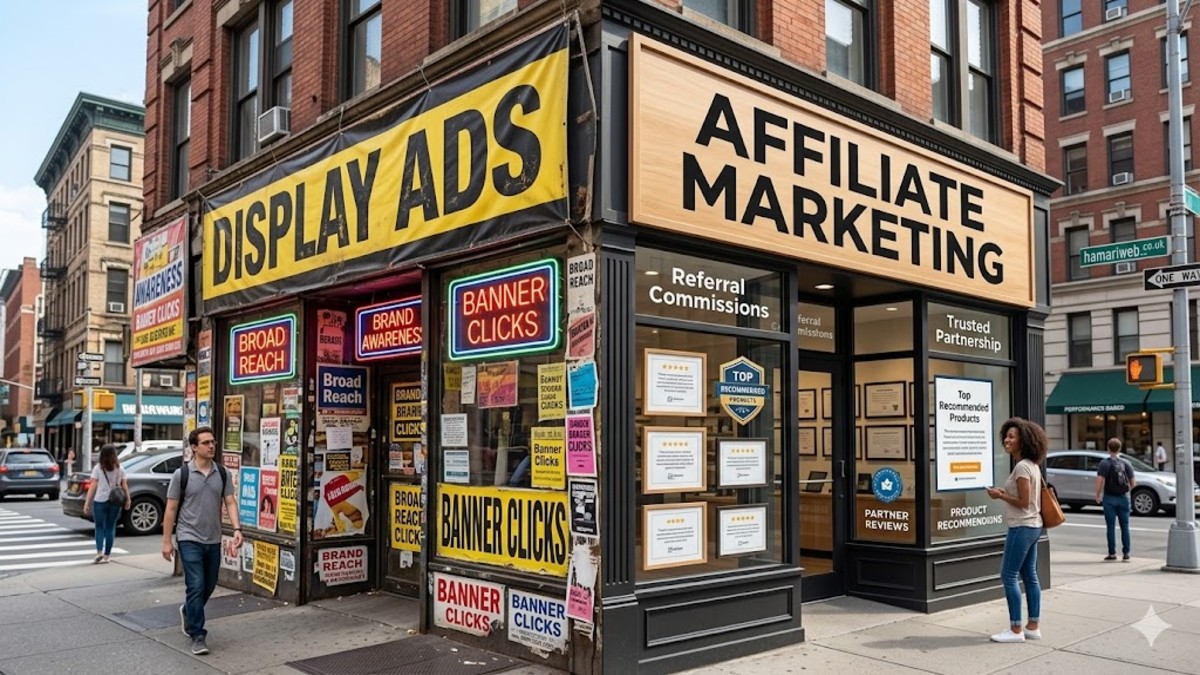 Display Ads vs Affiliate Marketing