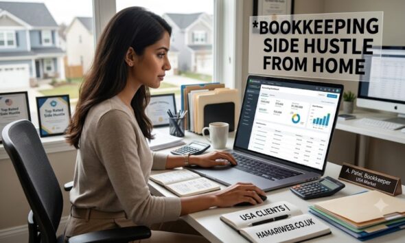 Bookkeeping Side Hustle From Home