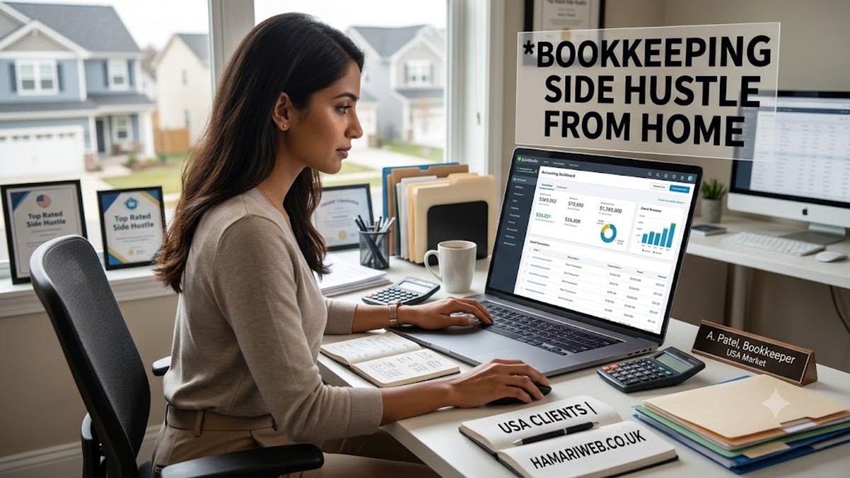 Bookkeeping Side Hustle From Home