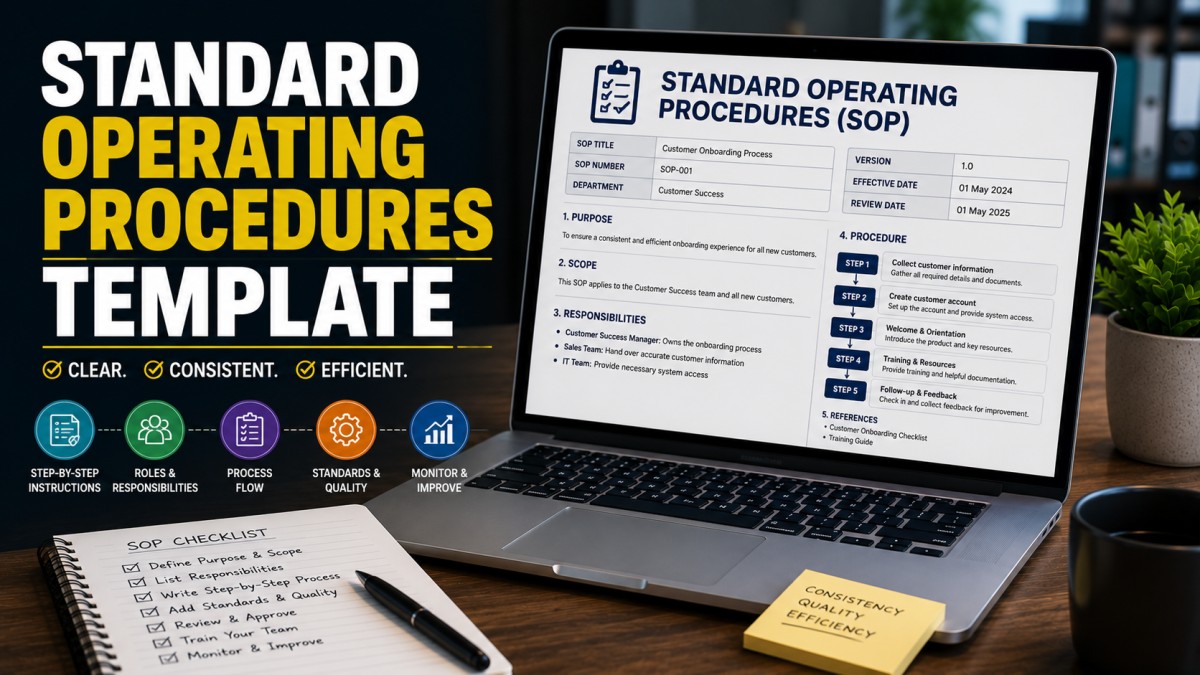 Standard Operating Procedures Template: Complete Business Guide for 2026 41 Standard Operating Procedures Template
