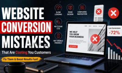 Website Conversion Mistakes