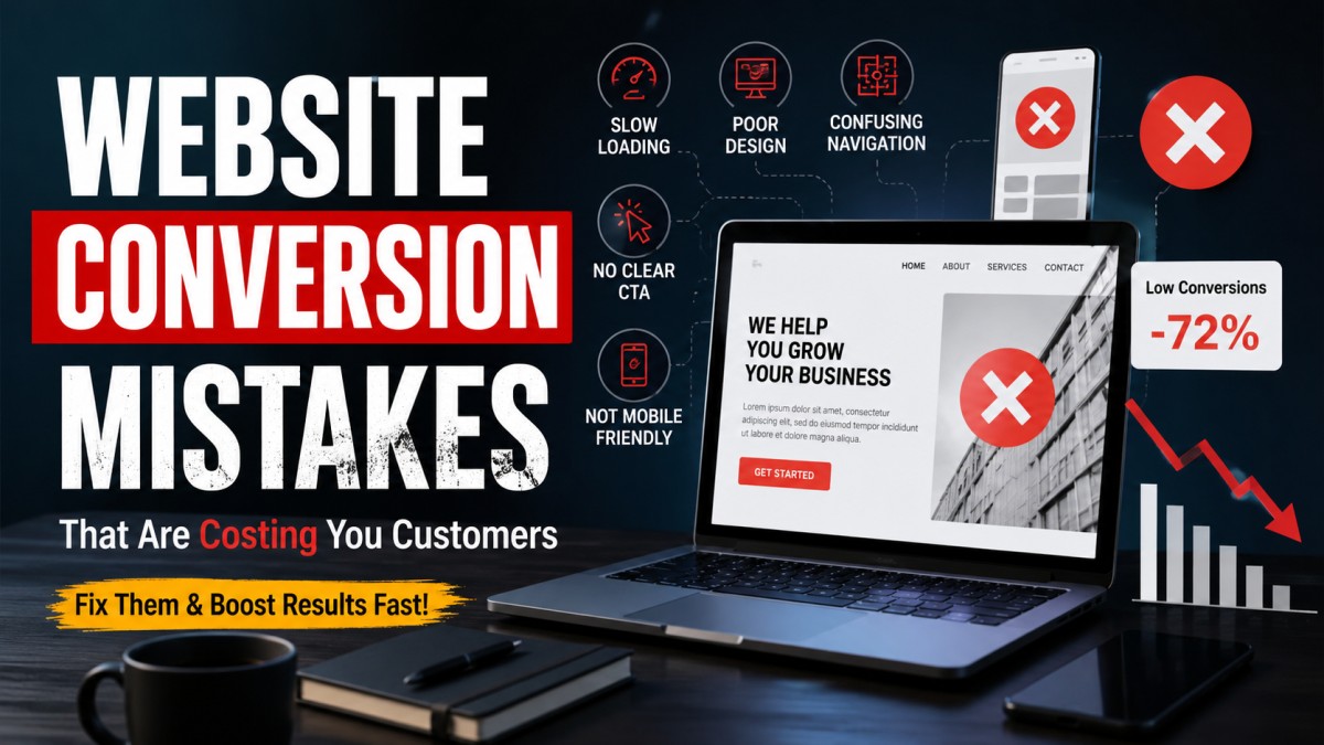 Website Conversion Mistakes