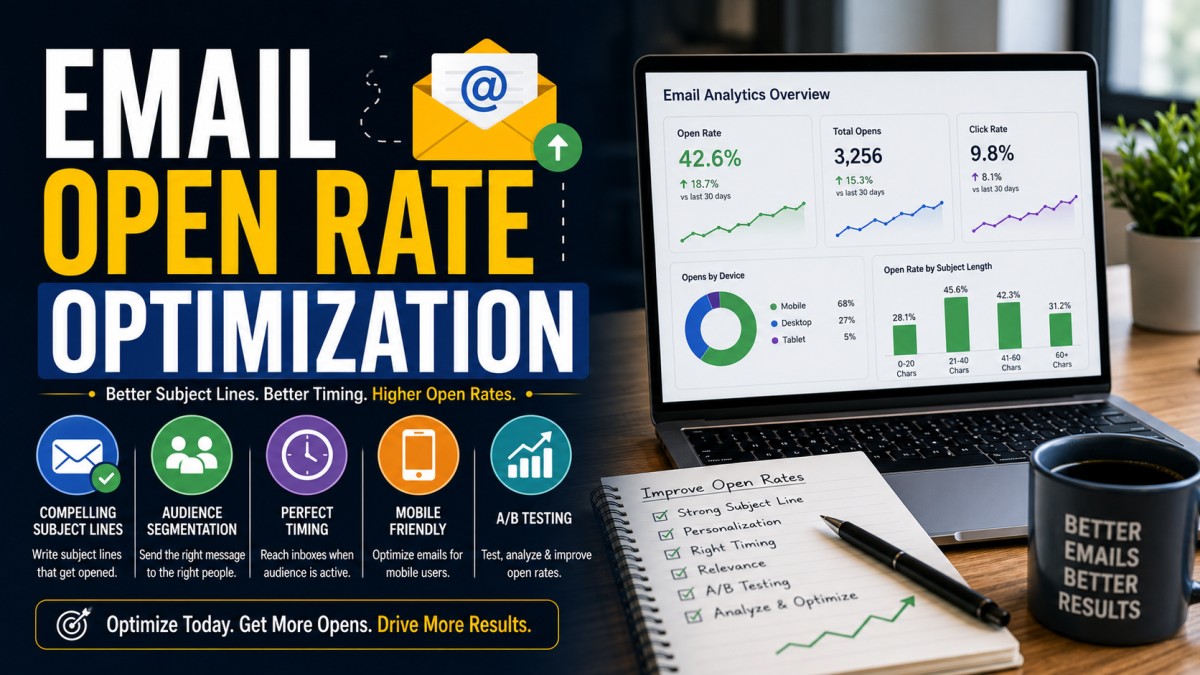 Email Open Rate Optimization