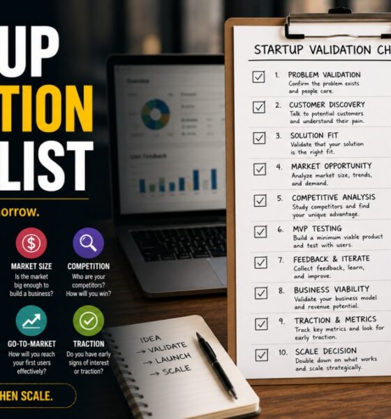 Startup Validation Checklist