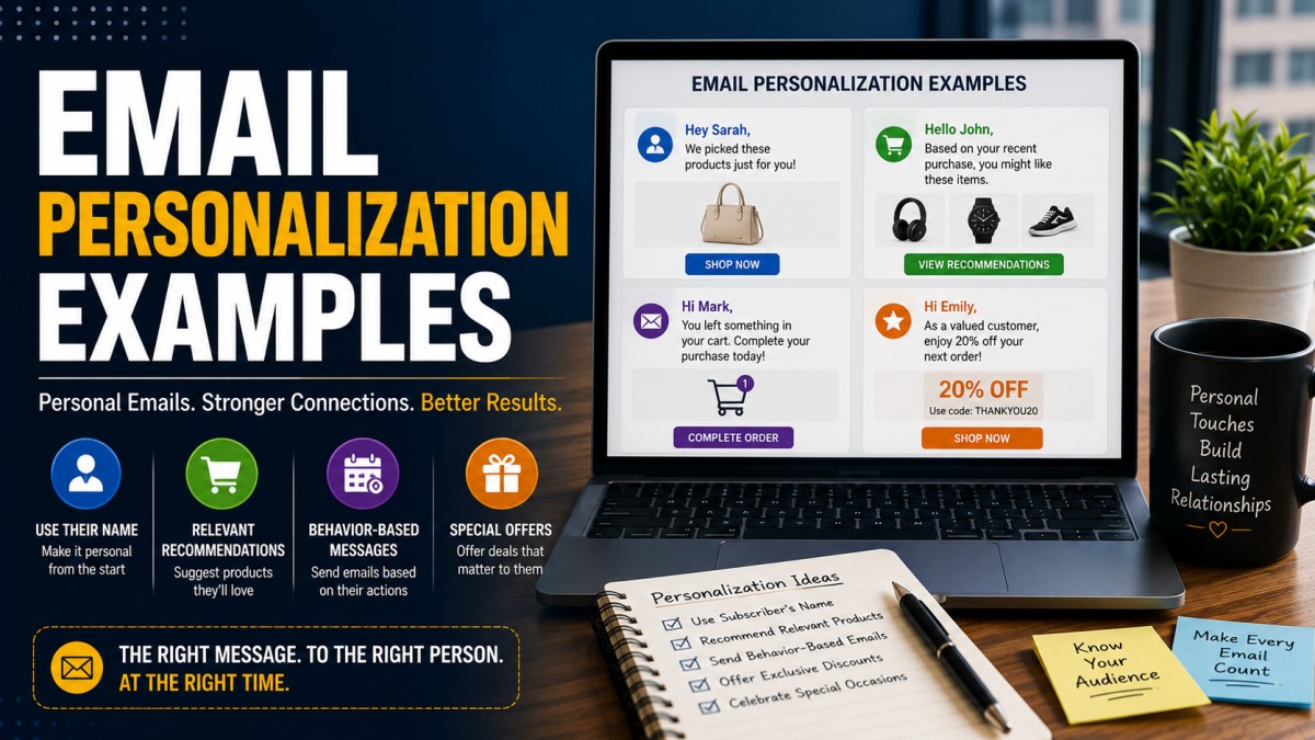 Email Personalization Examples: Complete Guide to Boost Engagement in 2026 41 Email Personalization Examples