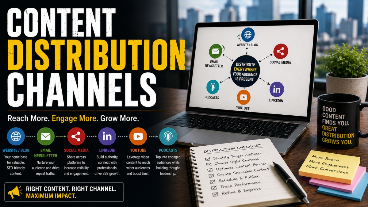 Content Distribution Channels: Complete Guide to Reaching More People (2026) 41 Content Distribution Channels