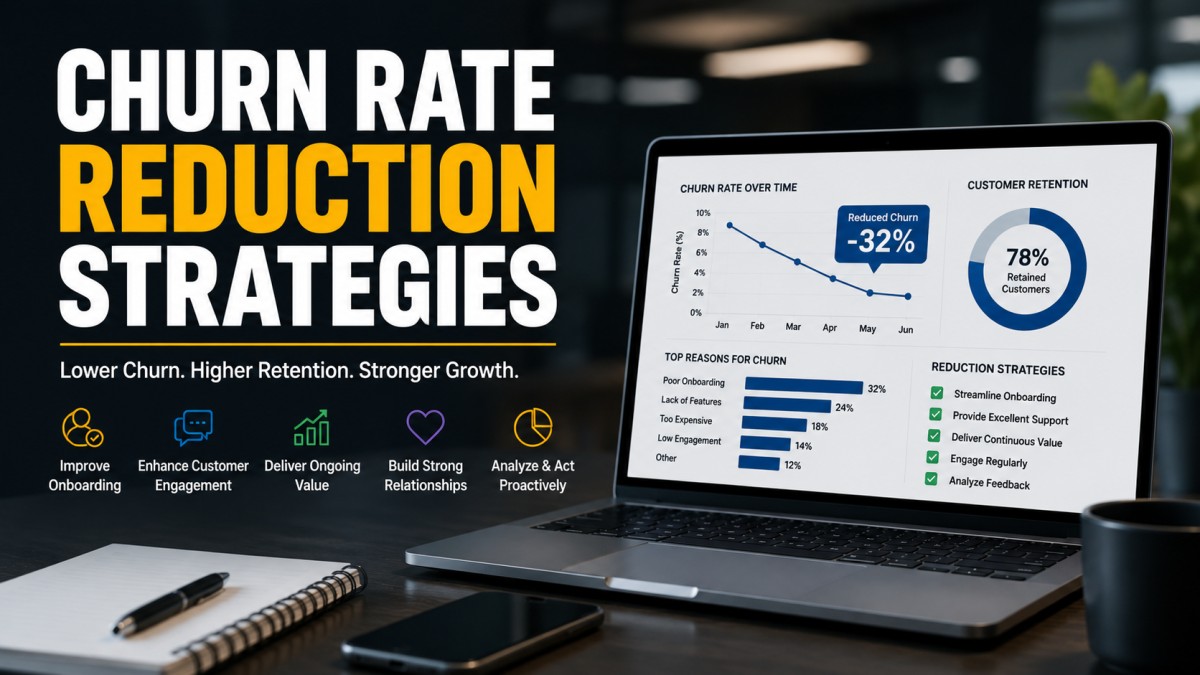Churn Rate Reduction Strategies: Proven Ways to Keep Customers Longer in 2026 41 Churn Rate Reduction Strategies